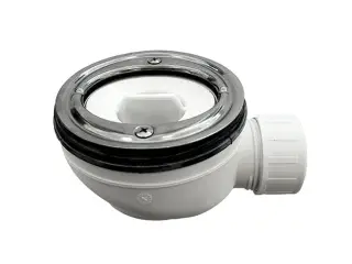 NOKEN Сифон для душевого поддона D110хH80 мм, 0,6 л/с ЕN274, хром