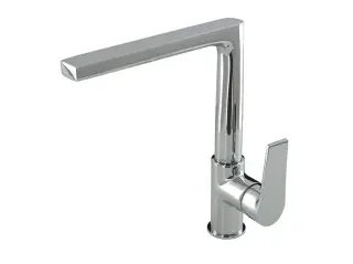 NOKEN ARQUITECT Однорычажный смеситель для кухонной мойки, поворотный излив, хром