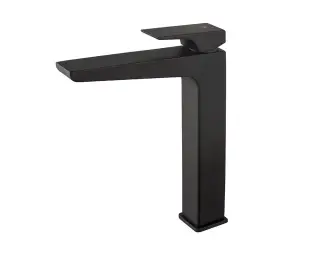 NOKEN ACRO COMPACT Смеситель однорычажный с высоким изливом для раковины, БЕЗ ДК, 5 л/мин, чёрный