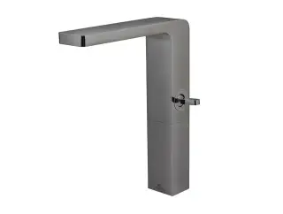 NOKEN LOUNGE Высокий смеситель для раковины каскадный, без ДК, 8 л/мин, титан