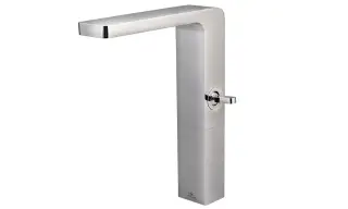 NOKEN LOUNGE Высокий смеситель для раковины, каскадный, без ДК, 8 л/мин, хром