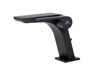 NOKEN OXO Однорычажный смеситель для раковины, с ДК, черный матовый