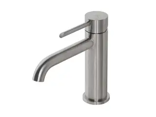 NOKEN ROUND INOX Смеситель для раковины, без ДК, браш. нержавеющая сталь