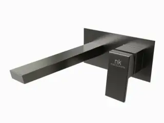 NOKEN SQUARE Внешняя часть, встроенного смесителя для раковины, без ДК, браш. титан