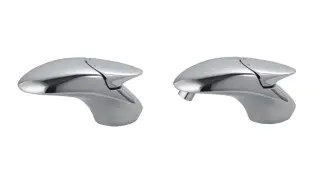 NOKEN VITAE Комплект смесителей для раковины и биде, хром