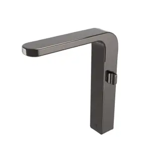 NOKEN LOUNGE FLUID Прогрессивный смеситель высокий для раковины, с аэратором “plus”, титан