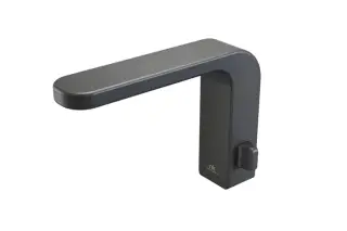 NOKEN LOUNGE FLUID Прогрессивный смеситель для раковины, с аэратором “plus”, черный матовый