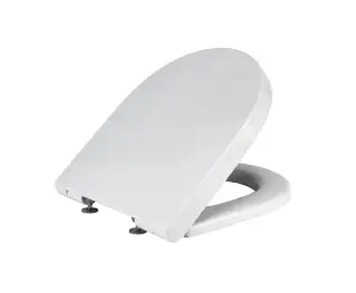 NOKEN З/Ч ACRO COMPACT Сиденье для унитаза, c микролифтом, белый/хром