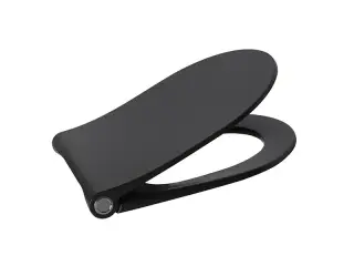 NOKEN ACRO COMPACT Сиденье с крышкой SLIM для унитаза 54 см Soft-close, чёрный матовый