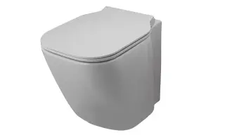 NOKEN ESSENCE C COMPACT Унитаз напольный приставной укороченный, с креплениями, 500х340 мм, белый