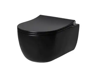NOKEN ACRO COMPACT Унитаз подвесной RIMLESS 49 см, Matt black