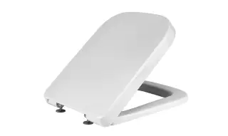 NOKEN URBAN C Сиденье для унитаза, c микролифтом, белый/хром