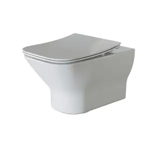 NOKEN URBAN C Унитаз подвесной безободковый, белый