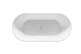 NOKEN LOUNGE Ванна акриловая свободностоящая без гидромассажа, 170х80х60H см, белый блестящий