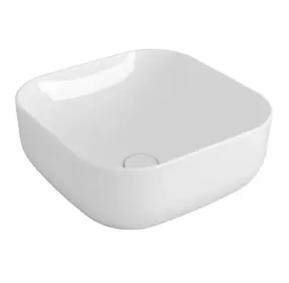 Simas Balloon Раковина накладная 45х45 см, без перелива и отвер. под смеситель, цвет: белый глянец BA03bi