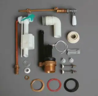 Simas Lante Механизм слива с боковой ручкой для бачка LA09B, цвет: золото глянцевое D24oro