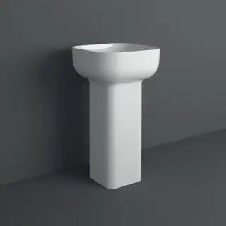 Simas Balloon Пьедестал для раковины 27,5х27,5 см, без крепления и д/клапана. цвет: белый глянцевый CN400bi