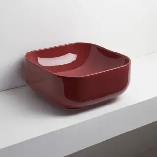 Simas Balloon Раковина чаша 45х45 см, без перелива. цвет: rubino BA03 RUBINO