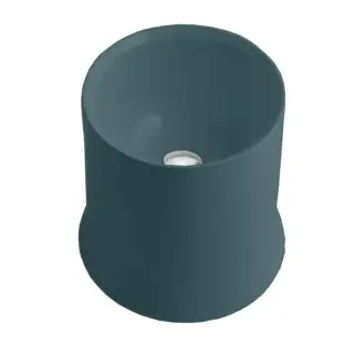 Simas Sharp Раковина чаша d42 см, без перелива и отверстия под смеситель, цвет: navy matt SH10 navy matt*0