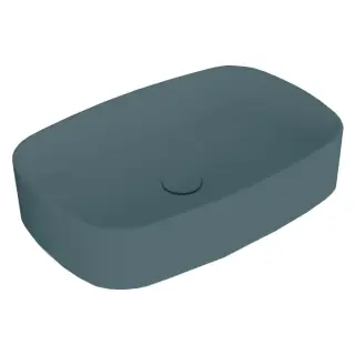 Simas Agile Раковина чаша 60х40 см, без перелива и отверстия под смеситель, цвет: navy matt FO04 navy matt