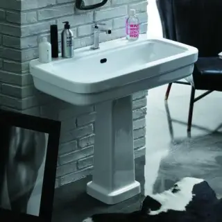 Simas Evolution Пьедестал для раковины EVO011bi/EVO012bi, напольный 69,5h см, цвет: белый глянцевый EVO03bi