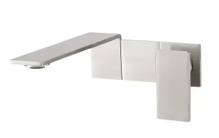 Treemme 5MM Смеситель для раковины настенный встраиваемый, цвет: нержавеющая сталь 28515MIS