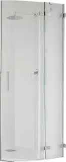 Radaway Euphoria PDD Душевая дверь, правая, прозрачная 8 мм, 90х200h см, цвет: хром глянцевый 383001-01R