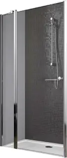 Radaway Eos II Дверь для душевого уголка KDJ 100x195h см L, цвет: хром 3799422-01L