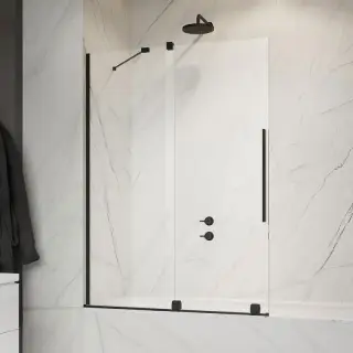 Radaway Furo PND II Шторка на ванну, прозрачная 8 мм, Easy Clean 49,4х150h см 10112494-01-01