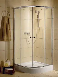 Radaway Classic A Душевой уголок 80х185h см, универсальный, Easy Clean, цвет: хром глянцевый 30010-01-01