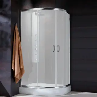 Radaway Premium Plus E Душевой уголок 100х190h см, универсальный, Easy Clean, цвет: хром глянцевый 30491-01-06N