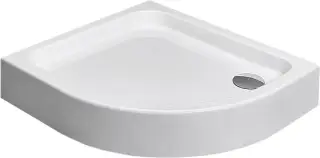 Radaway Siros E Compact Душевой поддон из акрила, 80х90х17h см, цвет: белый глянцевый SBE8917-1L