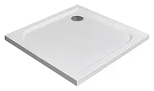Radaway Delos C Душевой поддон из акрила, 90х90х5h см, цвет: белый глянцевый SDC0909-01