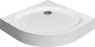 Radaway Patmos A Compact Душевой поддон из акрила, 90х90х16h см, цвет: белый глянцевый 4S99155-05