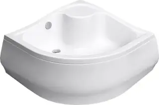 Radaway Korfu A Душевой поддон из акрила, 80х80х48h см, цвет: белый глянцевый 4S88400-03