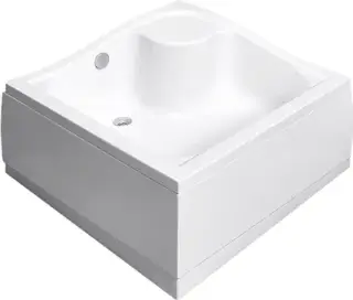 Radaway Korfu C Душевой поддон из акрила, 90х90х48h см, цвет: белый глянцевый 4C99400-03