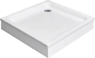 Radaway Siros C Душевой поддон из акрила, 90х90х17h см, цвет: белый глянцевый SBC9917-1
