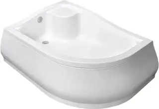 Radaway Korfu E Душевой поддон из акрила, 100х80х48,5h см, цвет: белый глянцевый 4E81400-03L