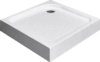 Radaway Rodos C Compact Душевой поддон из акрила, 80х80х16,5h см, цвет: белый глянцевый 4K88155-04