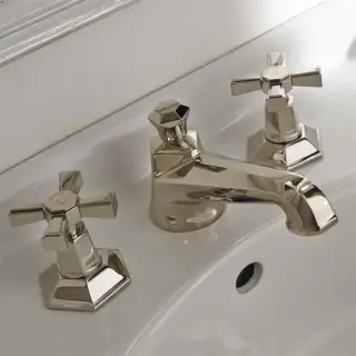 Sbordoni Deco Prestige Смеситель для раковины на 3 отв., h6,5 см, цвет никель DP142NI