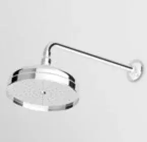 Zucchetti Delfi Держатель верхнего душа, настенный 35 см, цвет: хром Z93027