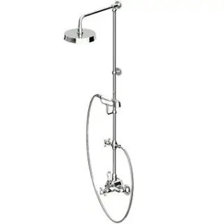 Zucchetti Agora Душевая стойка с верхним душем, цвет: хром ZAG865