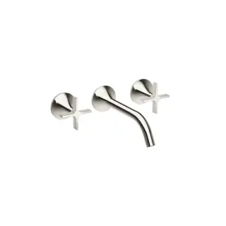 Dornbracht Vaia Смеситель для раковины, излив: 19 см, встраиваемый, цвет: платина 36712809-08