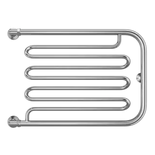 Terminus Фокстрот лиана Полотенцесушитель водяной для гвс 70x53,2h, цвет без покрытия 4620768880995
