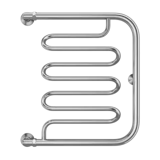 Terminus Фокстрот лиана Полотенцесушитель водяной для гвс 60x53,2h, цвет без покрытия 4620768880988
