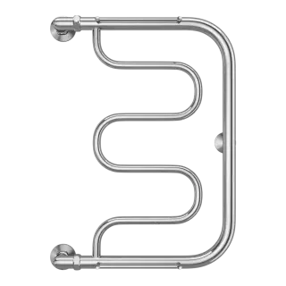 Terminus Фокстрот Полотенцесушитель водяной для гвс 40x63,2h, цвет без покрытия 4620768881312