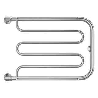 Terminus Фокстрот Полотенцесушитель водяной для гвс 70x53,2h, цвет без покрытия 4620768881305