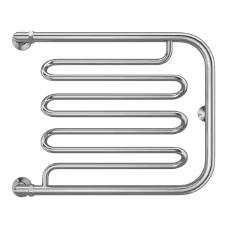 Terminus Фокстрот лиана Полотенцесушитель водяной для гвс 50x63,2h, цвет без покрытия 4620768881350