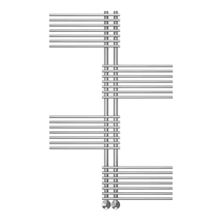 Terminus Европа Полотенцесушитель водяной для гвс 90,2x140h, цвет без покрытия 4670078530639