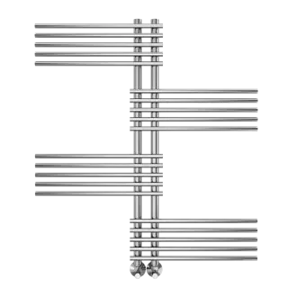 Terminus Европа Полотенцесушитель водяной для гвс 90,2x100h, цвет без покрытия 4670078530615
